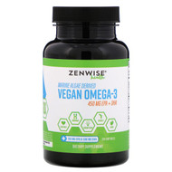 <img alt="Zenwise Health, Vegan Omega-3 with Lifes Omega, 120 Softgels" title="Zenwise Health, Vegan Omega-3 with Lifes Omega, 120 Softgels,856521007703"