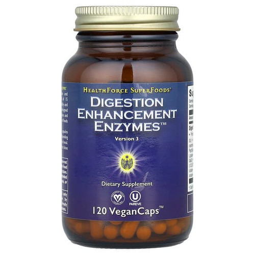 <img alt="HealthForce Superfoods, Digestion Enhancement Enzymes, 120 VeganCaps" title="HealthForce Superfoods, Digestion Enhancement Enzymes, 120 VeganCaps,650786000017"