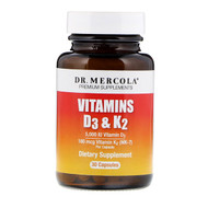 <img alt="Dr. Mercola, Vitamins D3 & K2, 30 Capsules" title="Dr. Mercola, Vitamins D3 & K2, 30 Capsules,813006016919"