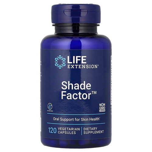 <img alt="Life Extension, Shade Factor, 120 Vegetarian Capsules" title="Life Extension, Shade Factor, 120 Vegetarian Capsules,737870193814"