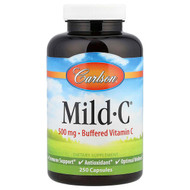 <img alt="Carlson, Mild-C, Buffered Vitamin C, 250 Capsules" title="Carlson, Mild-C, Buffered Vitamin C, 250 Capsules,088395030628"