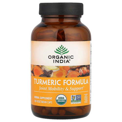 <img alt="Organic India, Turmeric Formula, 180 Vegetarian Caps" title="Organic India, Turmeric Formula, 180 Vegetarian Caps,801541512485"