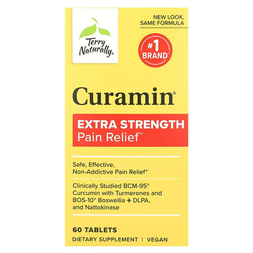 <img alt="Terry Naturally, Curamin, Pain Relief, 60 Tablets" title="Terry Naturally, Curamin, Pain Relief, 60 Tablets,367703112066"