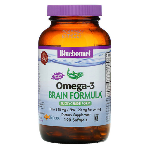 <img alt="Bluebonnet Nutrition, Natural Omega-3, Brain Formula, 120 Softgels" title="Bluebonnet Nutrition, Natural Omega-3, Brain Formula, 120 Softgels,743715009455"