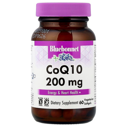 <img alt="Bluebonnet Nutrition, CoQ10, 200 mg, 60 Vegetarian Softgels" title="Bluebonnet Nutrition, CoQ10, 200 mg, 60 Vegetarian Softgels,743715008205"