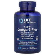 <img alt="Life Extension, Super Omega-3 Plus, 120 Softgels" title="Life Extension, Super Omega-3 Plus, 120 Softgels,737870198819"