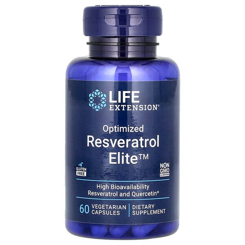 <img alt="Life Extension, Optimized Resveratrol Elite, 60 Vegetarian Capsules" title="Life Extension, Optimized Resveratrol Elite, 60 Vegetarian Capsules,737870223061"