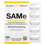 <img alt="California Gold Nutrition, SAMe, Butanedisulfonate, 400 mg, 60 Enteric Coated Tablets" title="California Gold Nutrition, SAMe, Butanedisulfonate, 400 mg, 60 Enteric Coated Tablets,898220011773"