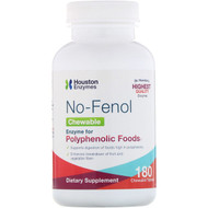 Houston Enzymes, No-Fenol, Chewable, 180 Chewable Tablets