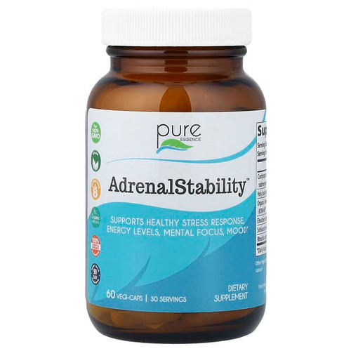 <img alt="Pure Essence, AdrenalStability, 60 Vegi-Caps" title="Pure Essence, AdrenalStability, 60 Vegi-Caps,659670130021"