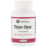 <img alt="InterPlexus , Thyro-Dyne, 60 Capsules" title="InterPlexus , Thyro-Dyne, 60 Capsules,766897258633"