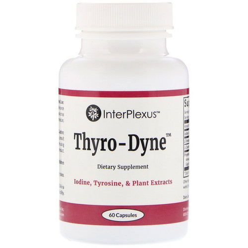 <img alt="InterPlexus , Thyro-Dyne, 60 Capsules" title="InterPlexus , Thyro-Dyne, 60 Capsules,766897258633"