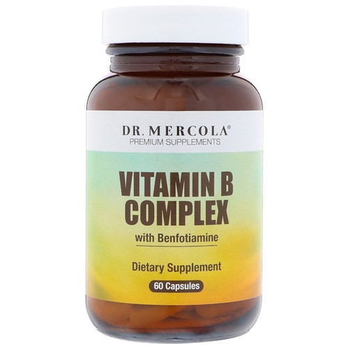 <img alt="Dr. Mercola, Vitamin B Complex with Benfotiamine, 60 Capsules" title="Dr. Mercola, Vitamin B Complex with Benfotiamine, 60 Capsules,813006018340"