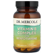 <img alt="Dr. Mercola, Vitamin B Complex with Benfotiamine, 60 Capsules" title="Dr. Mercola, Vitamin B Complex with Benfotiamine, 60 Capsules,813006018340"