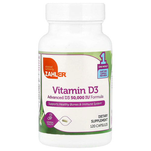 <img alt="Zahler, Vitamin D3, 1,250 mcg (50,000 IU), 120 Capsules" title="Zahler, Vitamin D3, 1,250 mcg (50,000 IU), 120 Capsules,848998080846"