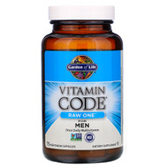 <img alt="Garden of Life, Vitamin Code, Raw One, Once Daily Raw Multi-Vitamin For Men, 75 Veggie Caps" title="Garden of Life, Vitamin Code, Raw One, Once Daily Raw Multi-Vitamin For Men, 75 Veggie Caps,658010114028"