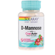 <img alt="Solaray, D-Mannose with CranActin - 120 Vegetarian Capsules" title="Solaray, D-Mannose with CranActin - 120 Vegetarian Capsules,076280633498"