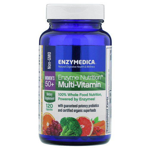 <img alt="Enzymedica, Enzyme Nutrition Multi-Vitamin, Womens 50+, 120 Capsules" title="Enzymedica, Enzyme Nutrition Multi-Vitamin, Womens 50+, 120 Capsules,670480140215"