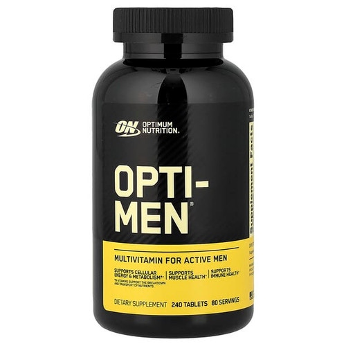 <img alt="Optimum Nutrition, Opti-Men, Multivitamin For Active Men, 240 Tablets" title="Optimum Nutrition, Opti-Men, Multivitamin For Active Men, 240 Tablets,748927052497"