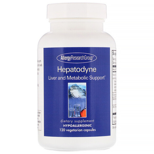 <img alt="Allergy Research Group, Hepatodyne, Liver and Metabolic Support, 120 Vegetarian Capsules" title="Allergy Research Group, Hepatodyne, Liver and Metabolic Support, 120 Vegetarian Capsules,713947774506"