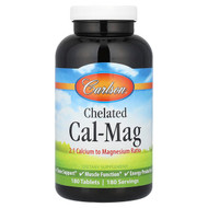 <img alt="Carlson, Chelated Cal-Mag, 180 Tablets" title="Carlson, Chelated Cal-Mag, 180 Tablets,088395054723"