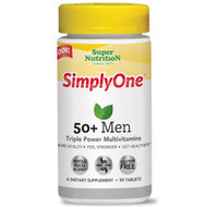 <img alt="Super Nutrition, SimplyOne, 50+ Men Triple Power Multivitamins, 90 Tablets" title="Super Nutrition, SimplyOne, 50+ Men Triple Power Multivitamins, 90 Tablets,033739001963"