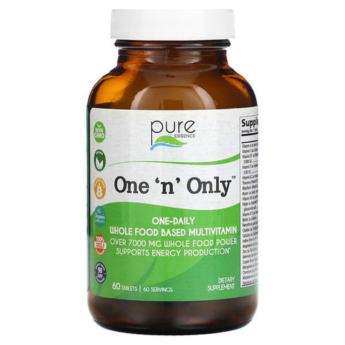 <img alt="Pure Essence, One n Only, 60 Tablets" title="Pure Essence, One n Only, 60 Tablets,659670011047"