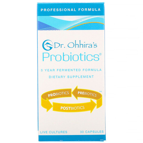 <img alt="Dr. Ohhiras, Professional Formula Probiotics, 30 Capsules" title="Dr. Ohhiras, Professional Formula Probiotics, 30 Capsules,695927121237"