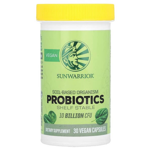 <img alt="Sunwarrior, Probiotics, 10 Billion CFU, 30 Vegan Capsules" title="Sunwarrior, Probiotics, 10 Billion CFU, 30 Vegan Capsules,814784025957"