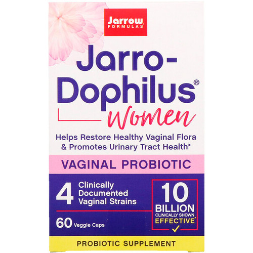 <img alt="Jarrow Formulas, Jarro-Dophilus, Vaginal Probiotic, Women, 10 Billion, 60 Veggie Caps" title="Jarrow Formulas, Jarro-Dophilus, Vaginal Probiotic, Women, 10 Billion, 60 Veggie Caps,790011030553"
