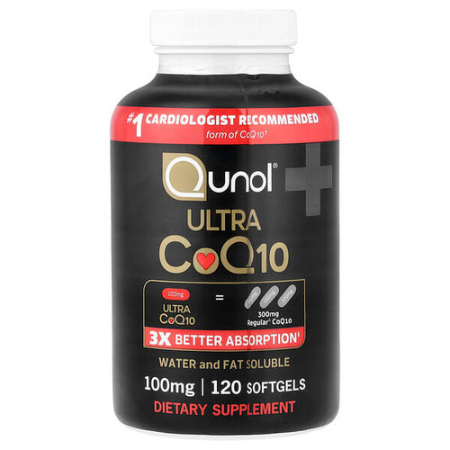 <img alt="Qunol, Ultra CoQ10, 100 mg, 120 Softgels" title="Qunol, Ultra CoQ10, 100 mg, 120 Softgels,898440001165"