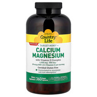 <img alt="Country Life, Target-Mins, Calcium Magnesium with Vitamin D Complex, 360 Vegan Capsules" title="Country Life, Target-Mins, Calcium Magnesium with Vitamin D Complex, 360 Vegan Capsules,015794024798"