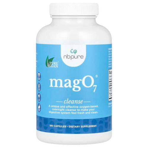 <img alt="NB Pure, MagO7, Cleanse, 180 Capsules" title="NB Pure, MagO7, Cleanse, 180 Capsules,013886030207"