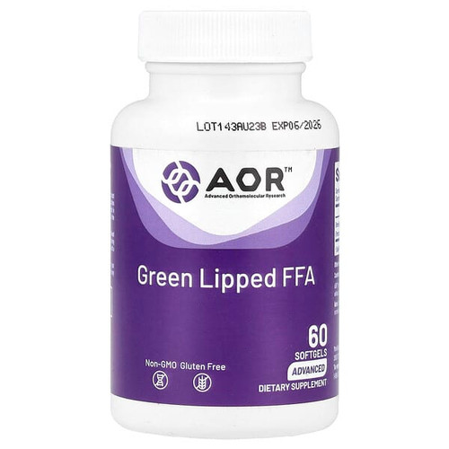 <img alt="Advanced Ortho Research AOR, Green Lipped FFA, 60 Softgels (50 mg per Softgel)" title="Advanced Ortho Research AOR, Green Lipped FFA, 60 Softgels (50 mg per Softgel),624917082289"