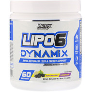 Nutrex Research, Lipo-6 Dynamix, Blackberry Lemonade, 9.1 oz (258 g)