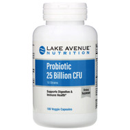 <img alt="Lake Avenue Nutrition, Probiotics, 10 Strains, 25 Billion CFU, 180 Veggie Capsules" title="Lake Avenue Nutrition, Probiotics, 10 Strains, 25 Billion CFU, 180 Veggie Capsules,898220014231"