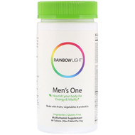<img alt="Rainbow Light, Mens One, 90 Tablets" title="Rainbow Light, Mens One, 90 Tablets,021888108923"