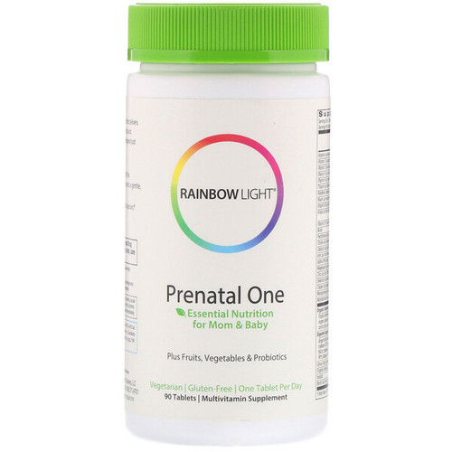 <img alt="Rainbow Light, Prenatal One, 90 Tablets" title="Rainbow Light, Prenatal One, 90 Tablets,021888109722"