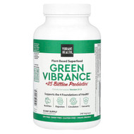 <img alt="Vibrant Health, Green Vibrance +25 Billion Probiotics, Version 21.0, 240 Vegicaps" title="Vibrant Health, Green Vibrance +25 Billion Probiotics, Version 21.0, 240 Vegicaps,074306800039"