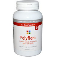<img alt="D'adamo, Polyflora, Probiotic Formula for Blood Type Diet 0, 120 Veggie Caps" title="D'adamo, Polyflora, Probiotic Formula for Blood Type Diet 0, 120 Veggie Caps,858394000225"