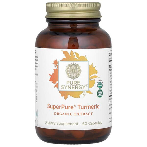 <img alt="Pure Synergy, SuperPure Turmeric, 60 Capsules" title="Pure Synergy, SuperPure Turmeric, 60 Capsules,852971004347"