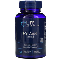 <img alt="Life Extension, PS Caps, 100 mg, 100 Vegetarian Capsules" title="Life Extension, PS Caps, 100 mg, 100 Vegetarian Capsules,737870167617"