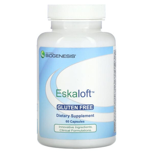 <img alt="Nutra BioGenesis, Eskaloft, 60 Capsules" title="Nutra BioGenesis, Eskaloft, 60 Capsules,812806102822"