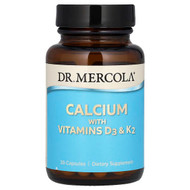 <img alt="Dr. Mercola, Calcium with Vitamins D3 & K2, 30 Capsules" title="Dr. Mercola, Calcium with Vitamins D3 & K2, 30 Capsules,813006019941"