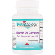 <img alt="Nutricology, Vitamin D3 Complete, 120 Fish Gelatin Capsules" title="Nutricology, Vitamin D3 Complete, 120 Fish Gelatin Capsules,713947572409"