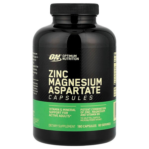 <img alt="Optimum Nutrition, Zinc Magnesium Aspartate, 180 Capsules" title="Optimum Nutrition, Zinc Magnesium Aspartate, 180 Capsules,748927021714"