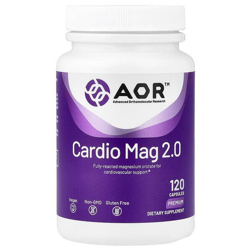 <img alt="Advanced Ortho Research AOR, Cardio Mag 2.0, 120 Capsules" title="Advanced Ortho Research AOR, Cardio Mag 2.0, 120 Capsules,624917080896"
