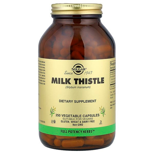 <img alt="Solgar, Milk Thistle, 250 Vegetable Capsules (450 mg per Capsule)" title="Solgar, Milk Thistle, 250 Vegetable Capsules (450 mg per Capsule),033984039735"