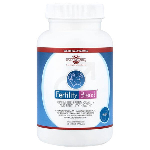 <img alt="Daily Wellness Company, Fertility Blend for Men, 60 Veggie Capsules" title="Daily Wellness Company, Fertility Blend for Men, 60 Veggie Capsules,631462230157"