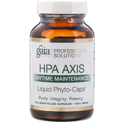 <img alt="Gaia Herbs Professional Solutions, HPA Axis, Daytime Maintenance, 120 Liquid-Filled Capsules" title="Gaia Herbs Professional Solutions, HPA Axis, Daytime Maintenance, 120 Liquid-Filled Capsules,751063996808"